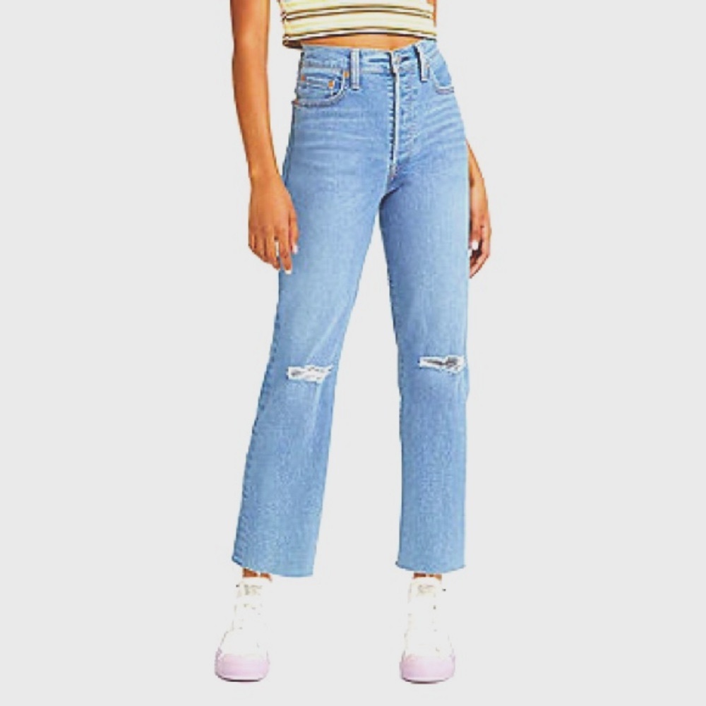 Levi’s Ribcage Straight Ankle jeans size 26